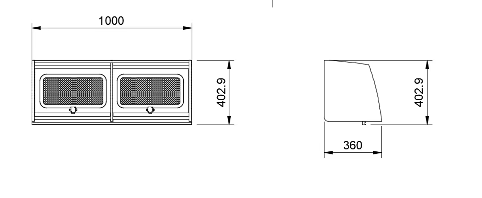 Camper Oberschrank Hängeschrank Wohnmobil Ford Transit h3