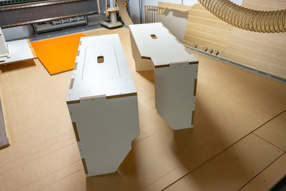 Radkastenverkleidung / Stauraum Holz Multiplex VW T5 / T6 LR/KR